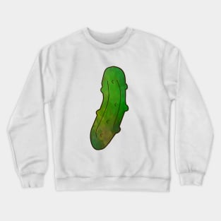 FUNNY Food Big Green Dill Pickle Crewneck Sweatshirt